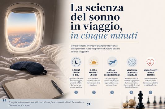 Scienza del sonno in viaggio: la guida in 5 minuti