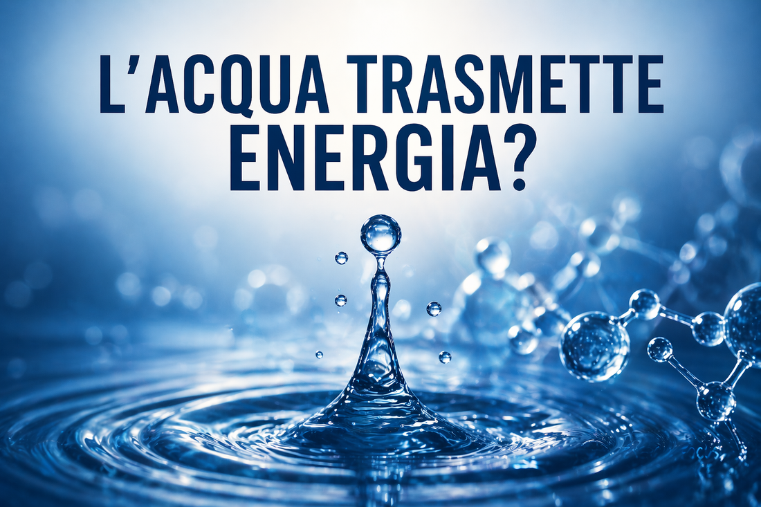 L’acqua trasmette energia? Cosa dice la scienza