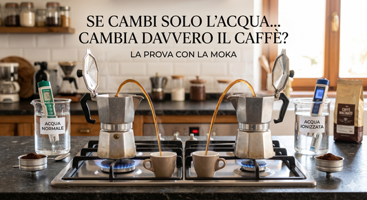 Se cambi solo l’acqua… cambia davvero il caffè? La prova con la moka